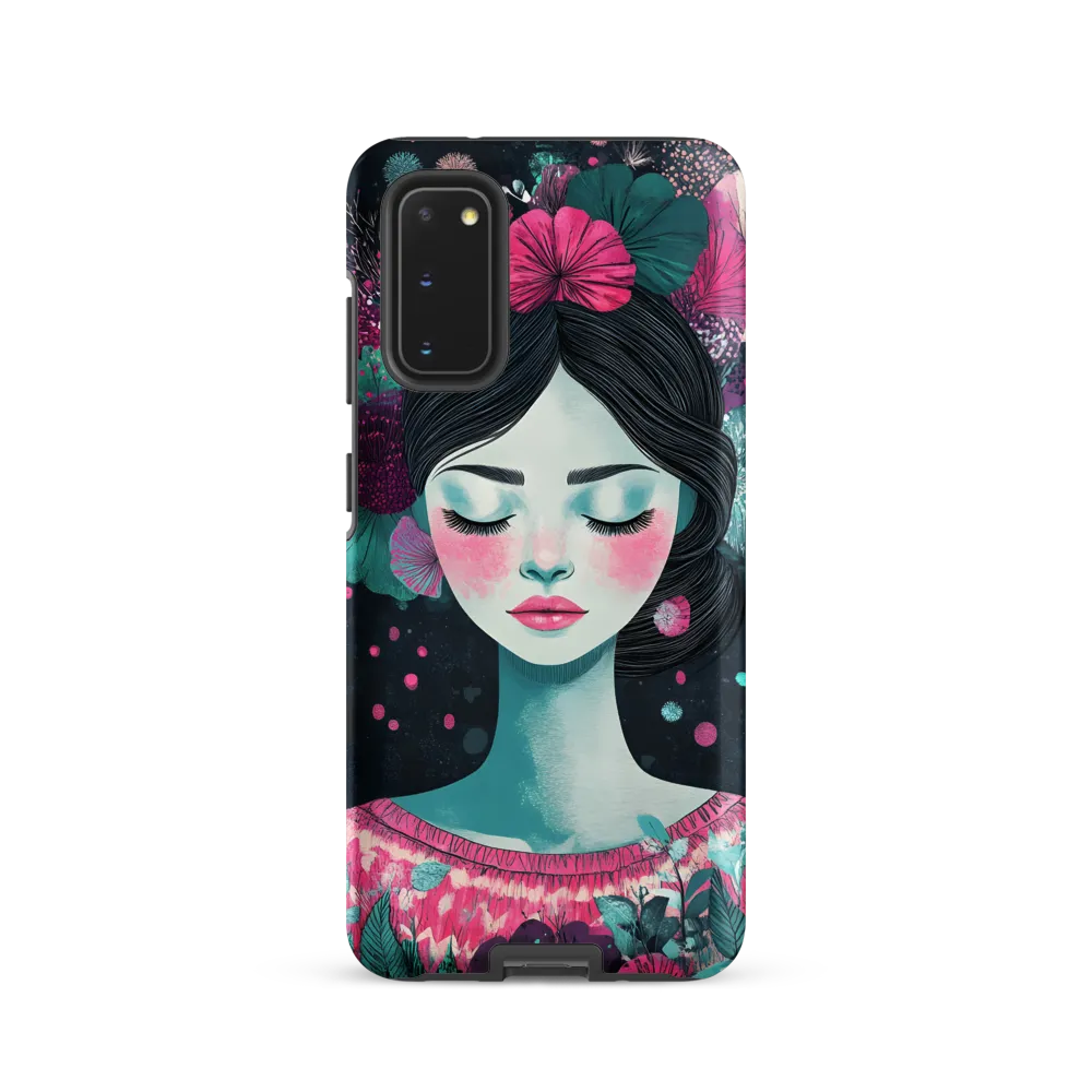Embrace of Floral Serenity