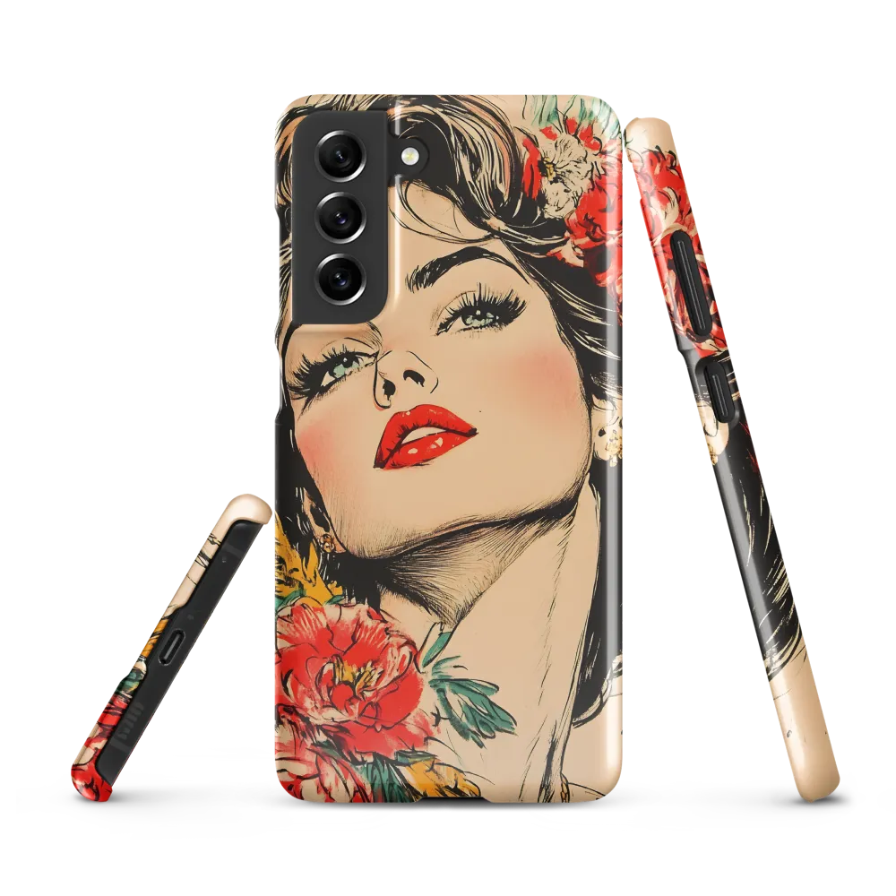 Radiance in Red: A Portrait of Elegance