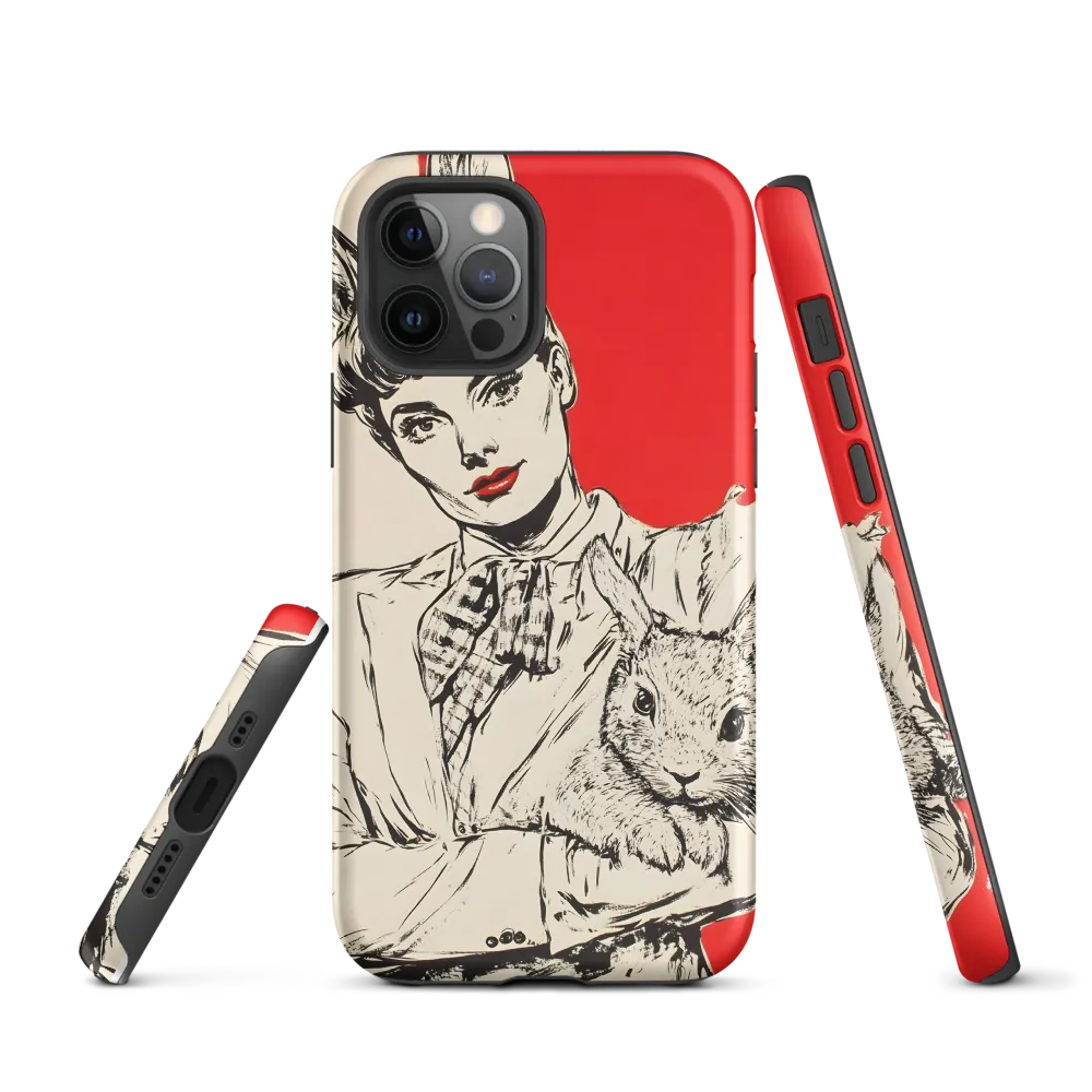 Whimsical Elegance: The Rabbit Lady