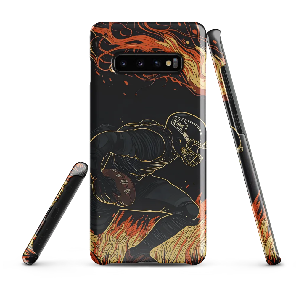 A Blaze of Glory: The Game in Motion | Phone Case |  S10 Plus | Snap Case | Glossy