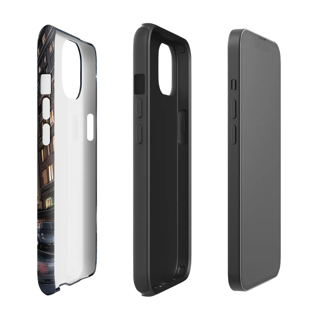 Moonlit Urban Serenity | Phone Case |  13 | Tough Case | Matte