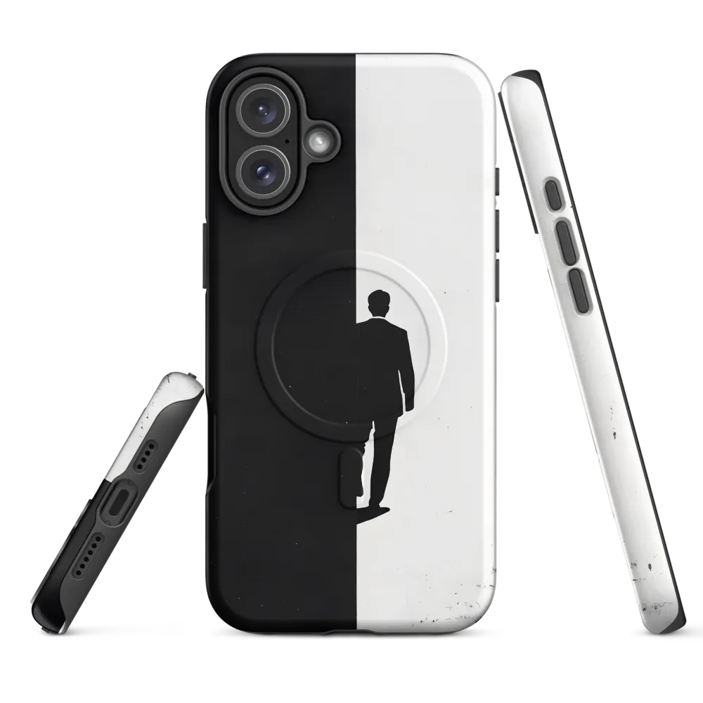 Shadows of Duality | Phone Case |  16 Plus | MagSafe® Tough Case | Matte