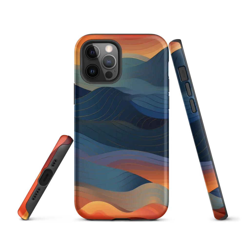 Harmonious Waves at Dusk