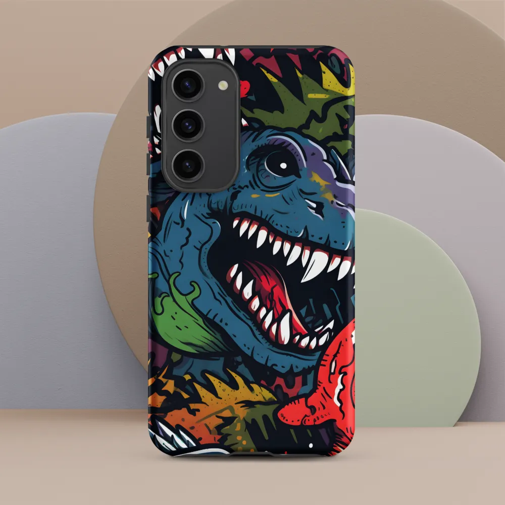 Dino Mania: A Colorful Frenzy