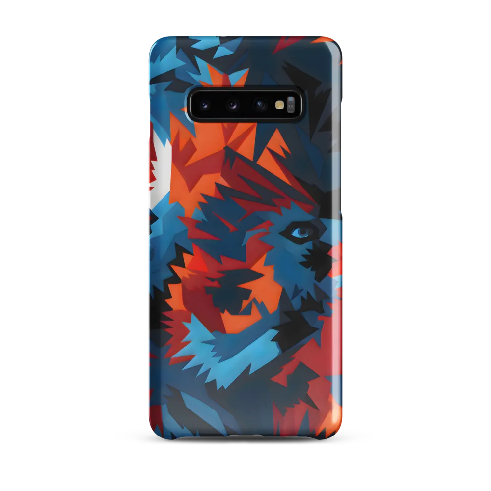 Vivid Aura of the Wolf | Phone Case |  S10 Plus | Snap Case | Glossy