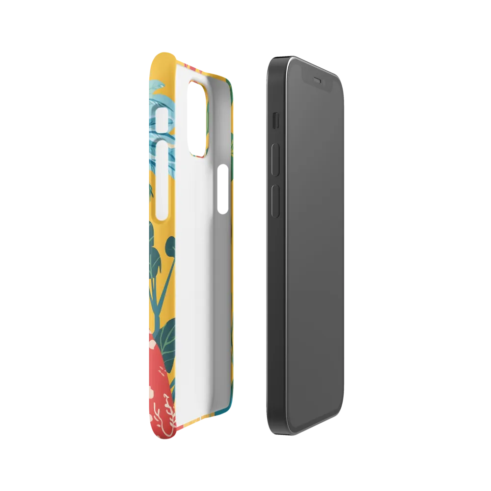 The Regal Parrot: A Celebration of Color | Phone Case |  12 Mini | Snap Case | Matte