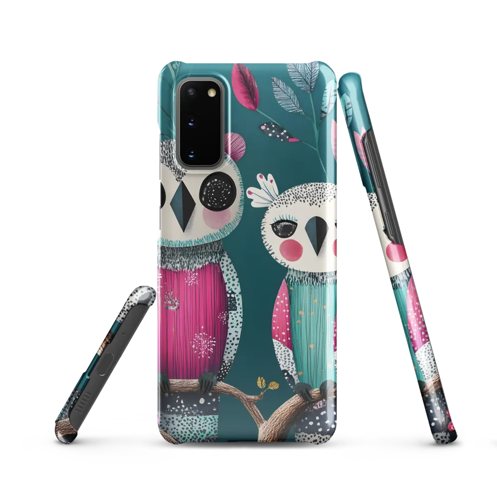 Whimsical Duo: A Celebration of Nature and Color