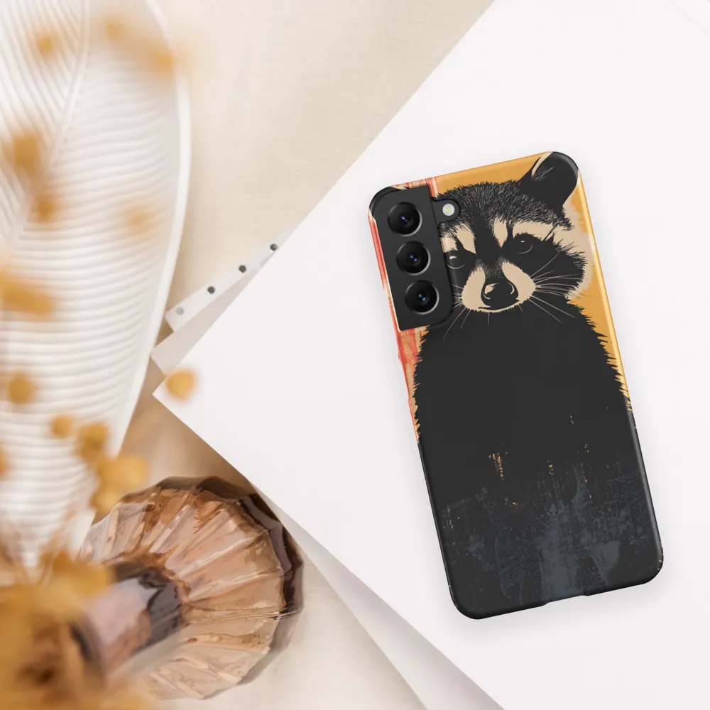 Whimsical Raccoon Portrait