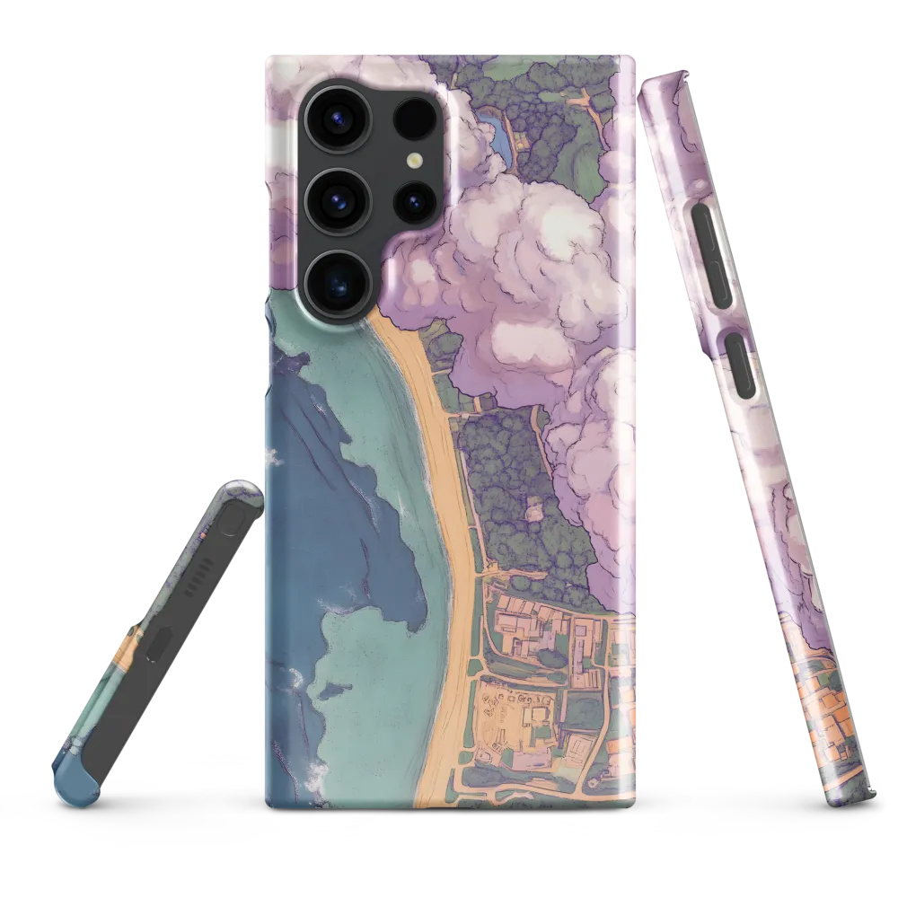 Serenity Over the Coast | Phone Case |  S23 Ultra | Snap Case | Glossy