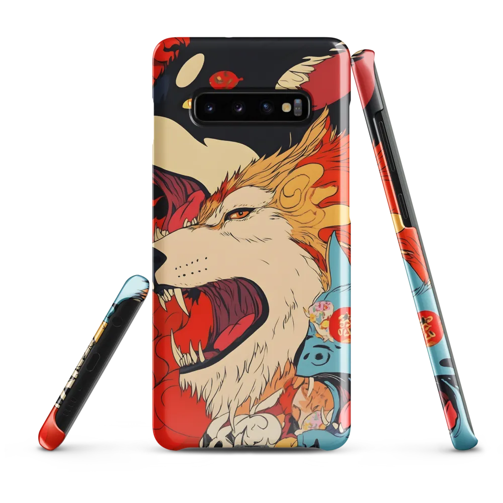 Fierce Trio: Guardians of Myth | Phone Case |  S10 Plus | Snap Case | Glossy