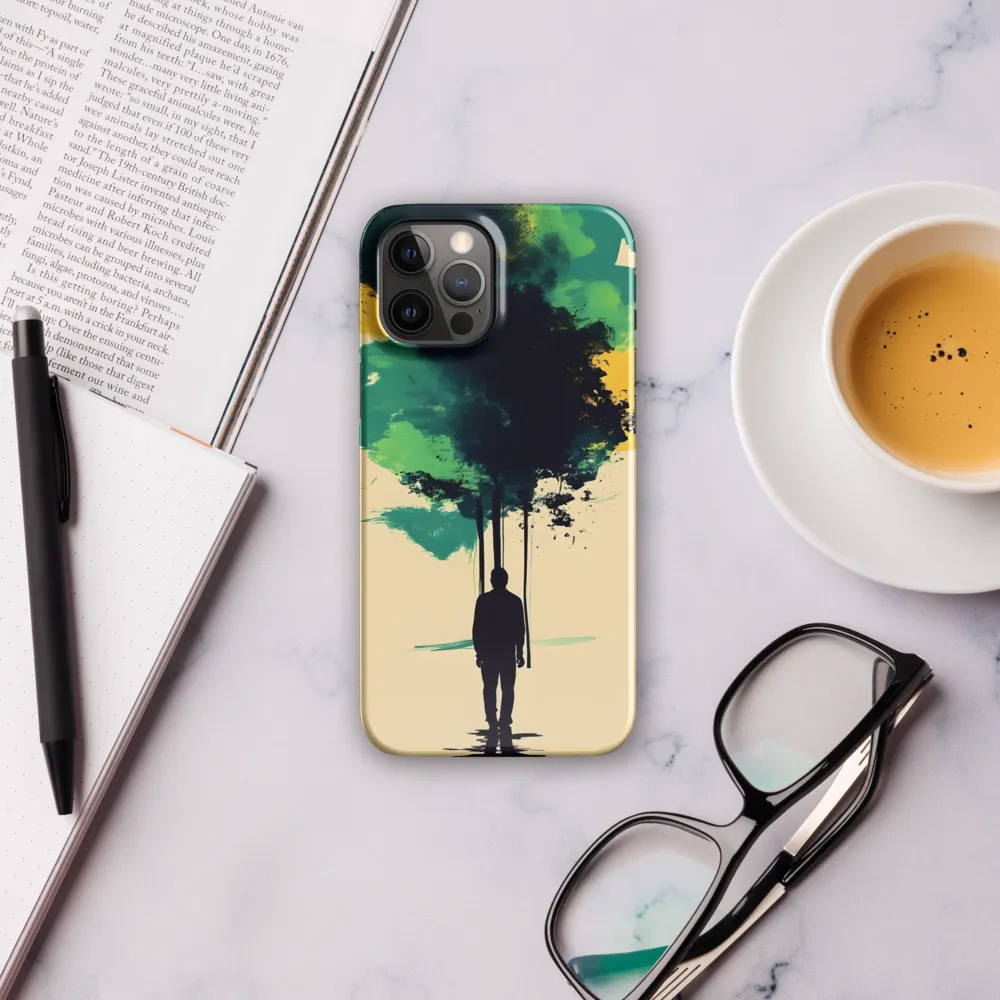 Whispers of Solitude | Phone Case |  12 Pro Max | Snap Case | Glossy