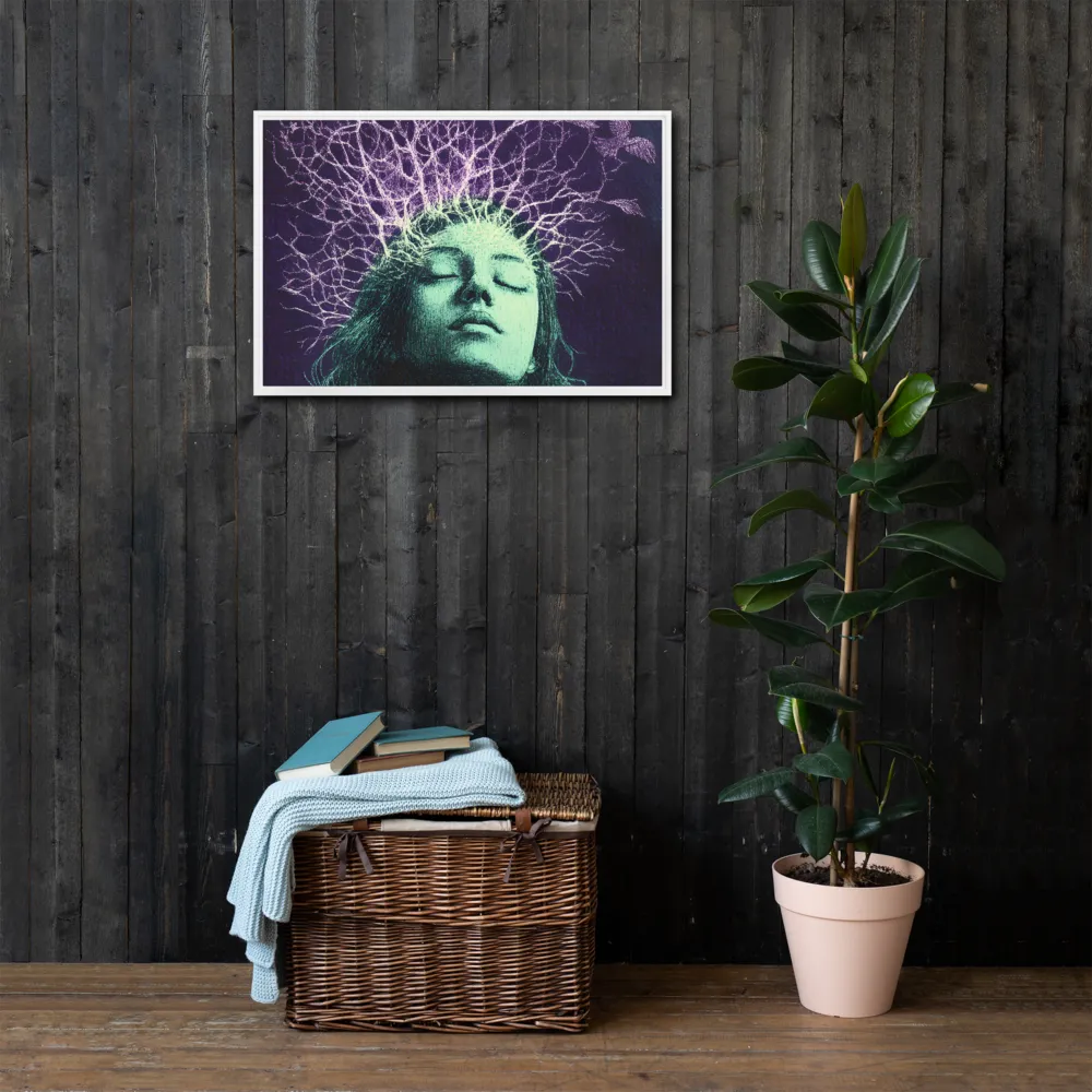 Whispers of Freedom | Canvas with White Frame | 20″×30″