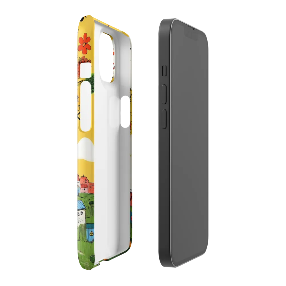 Whimsical Blooms of Life | Phone Case |  14 | Snap Case | Glossy
