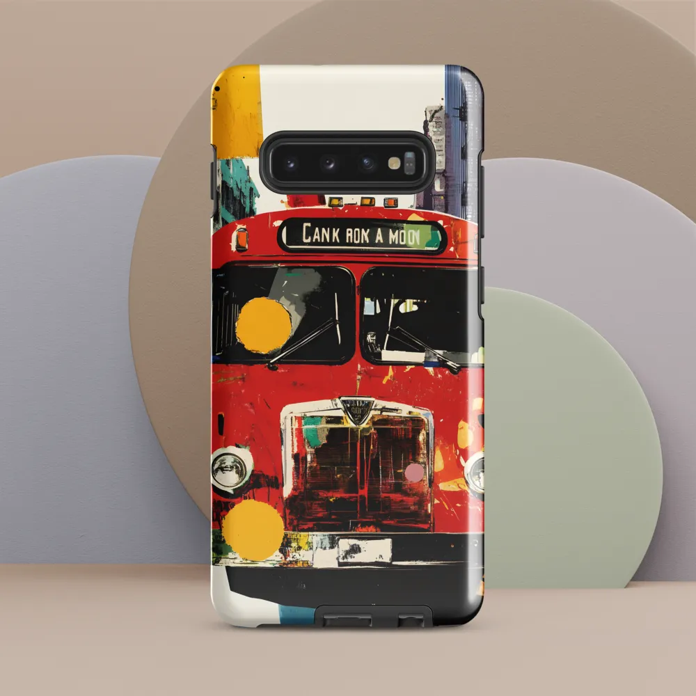 Vibrant City Transit | Phone Case |  S10 Plus | Tough Case | Glossy