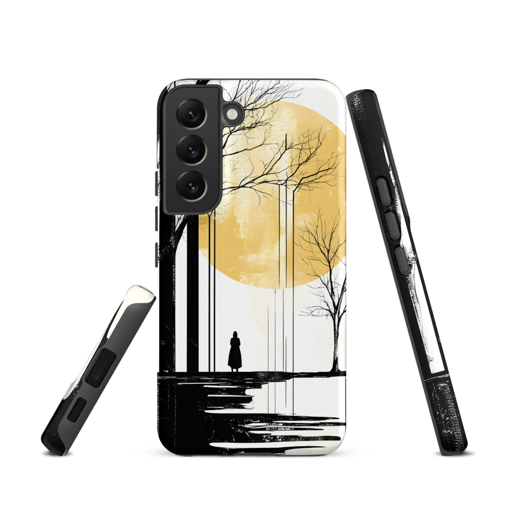 Solitude Under the Yellow Sun | Phone Case |  S22 | Tough Case | Matte