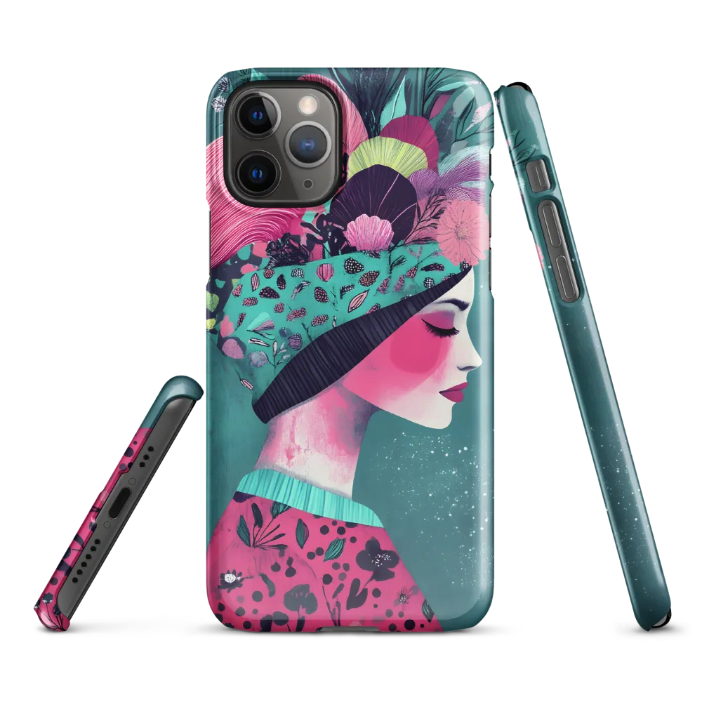 Whimsical Floral Portrait