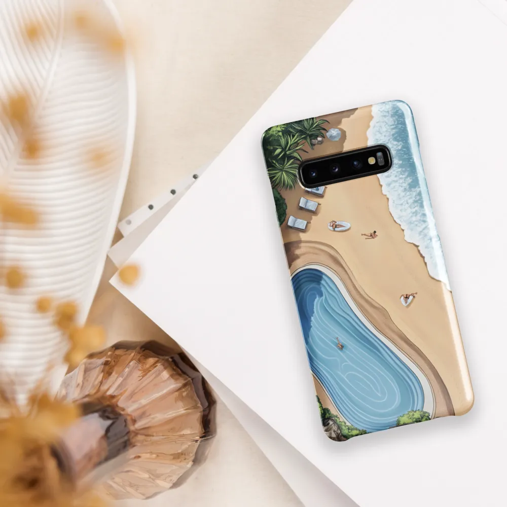 Serenity by the Shore | Phone Case |  S10 Plus | Snap Case | Glossy