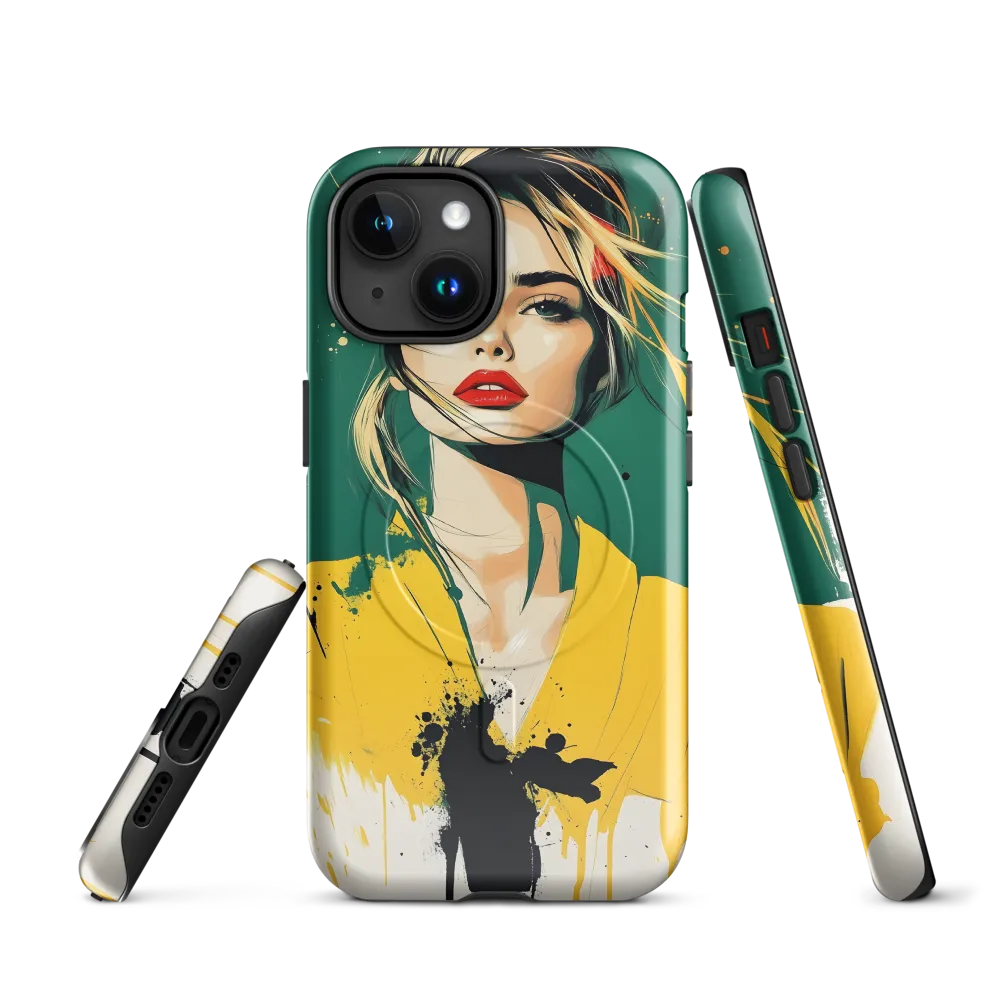 Bold Elegance | Phone Case |  15 | MagSafe® Tough Case | Glossy
