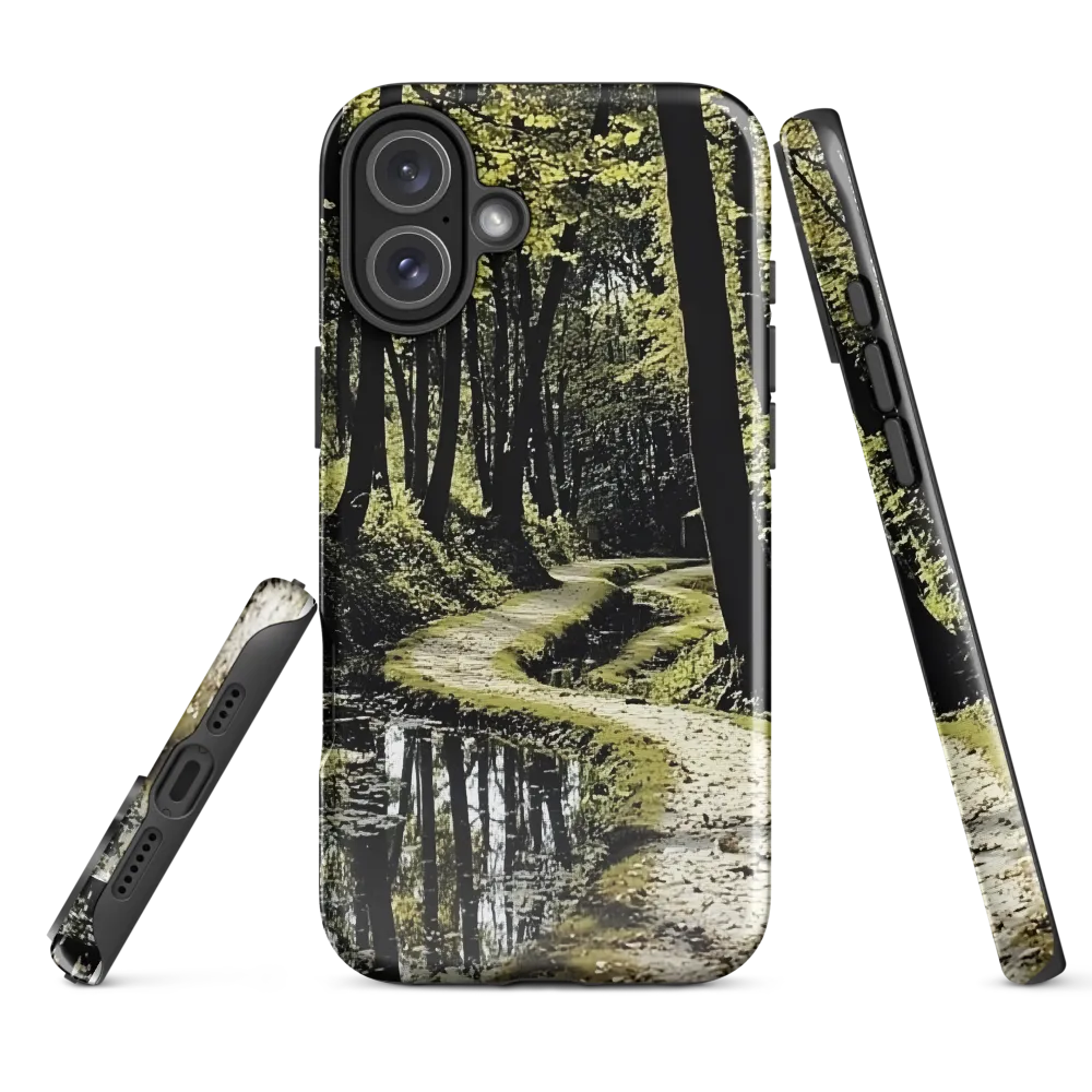 Whispers of the Forest Path | Phone Case |  16 Plus | Tough Case | Glossy