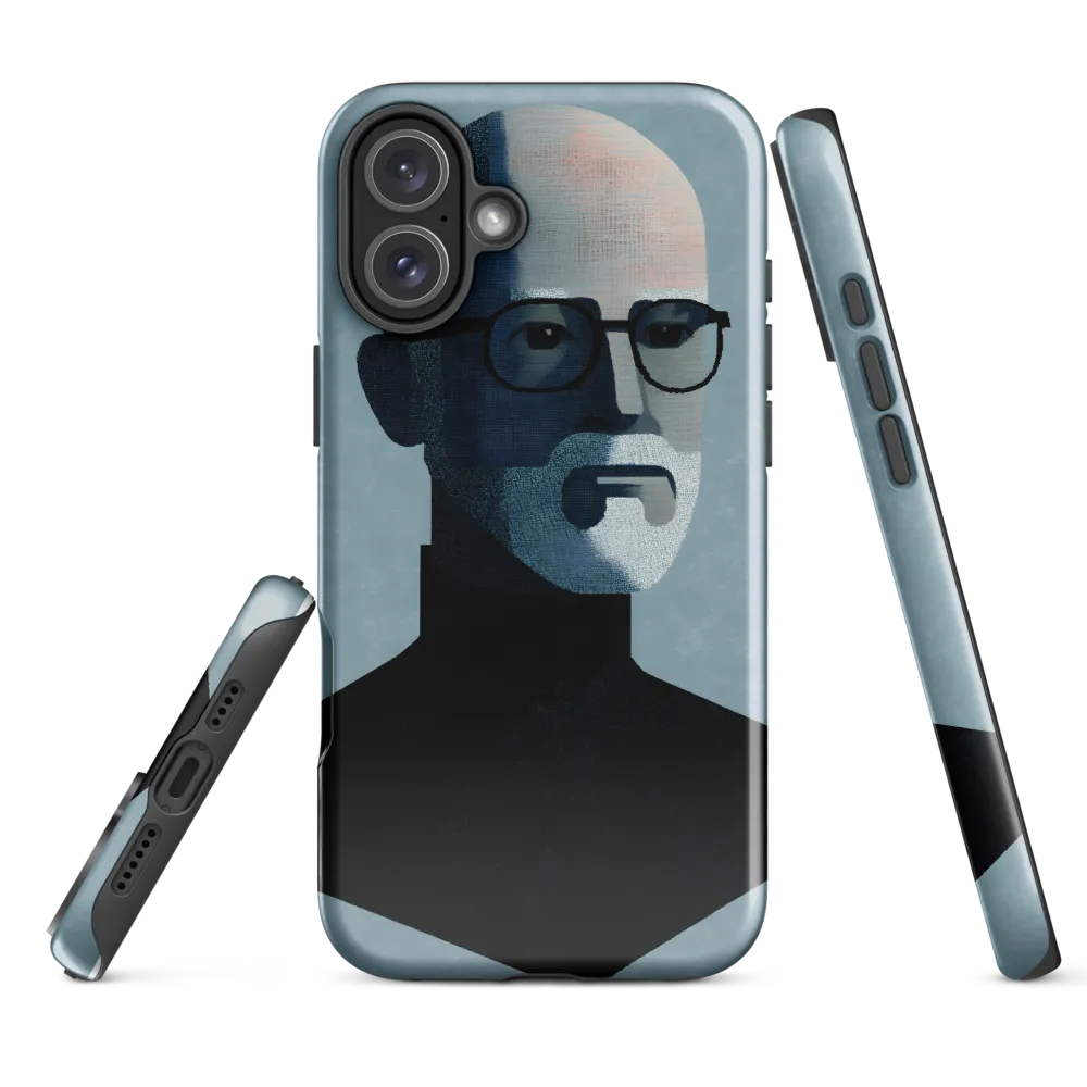 Minimalist Portrait of a Modern Man