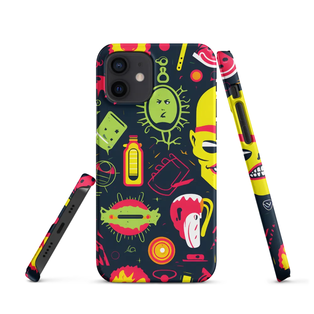 Neon Revelry: A Quirky Exploration of Modern Pop Art