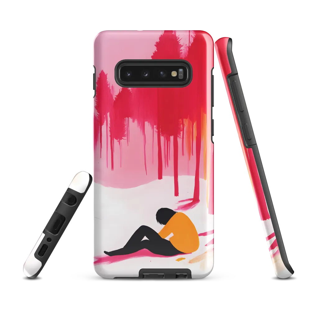 Whispers of Solitude | Phone Case |  S10 Plus | Tough Case | Glossy