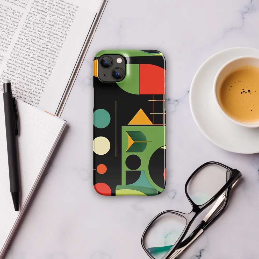 Geometric Harmony | Phone Case |  14 Plus | Snap Case | Glossy