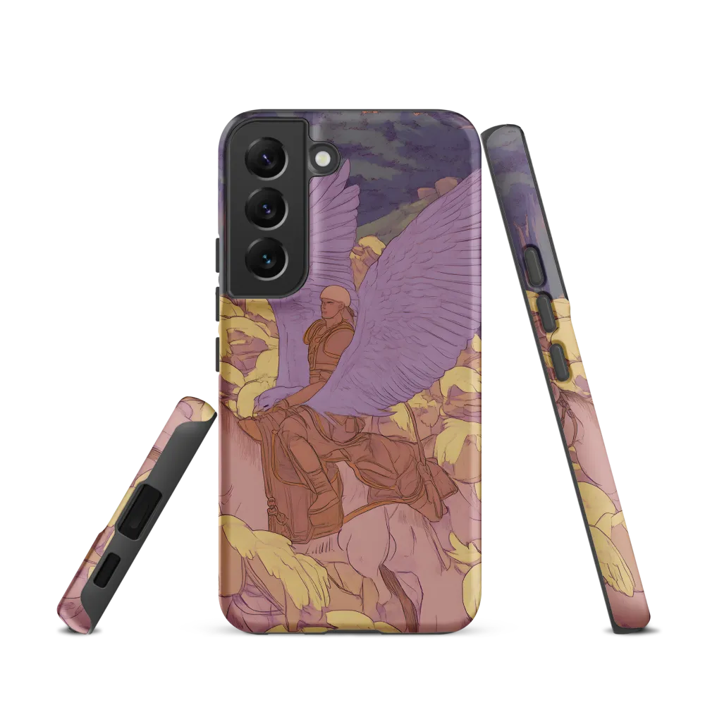 The Winged Guardian | Phone Case |  S22 | Tough Case | Matte