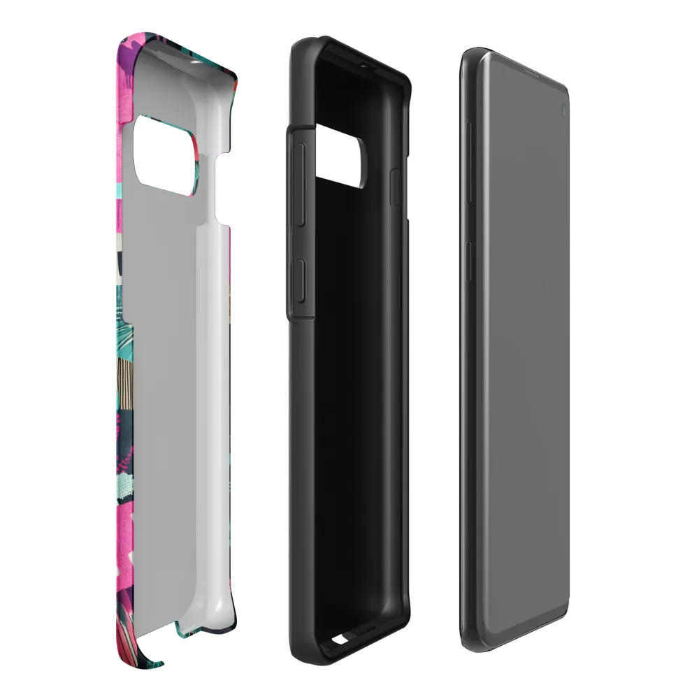 Whimsical Journey Through a Vibrant Landscape | Phone Case |  S10 Plus | Tough Case | Matte