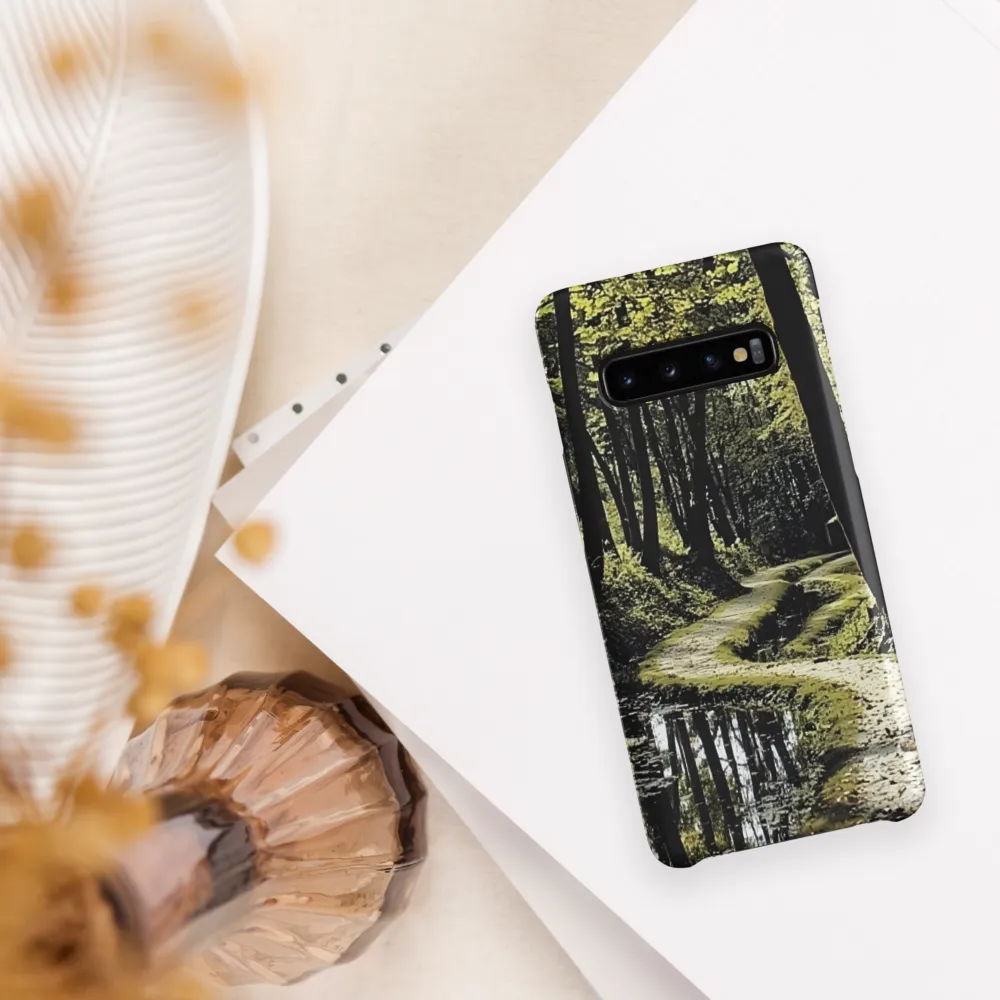 Whispers of the Forest Path | Phone Case |  S10 | Snap Case | Matte