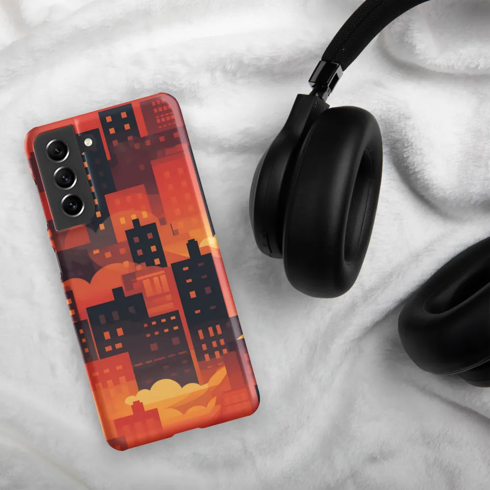 Radiance of the Urban Horizon | Phone Case |  S21 | Snap Case | Matte