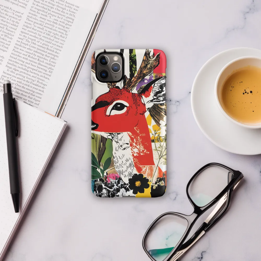 Vibrant Harmony: The Deer in Nature | Phone Case |  11 Pro Max | Snap Case | Matte