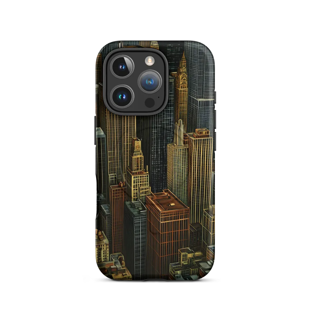 Urban Elegance: A Golden Cityscape