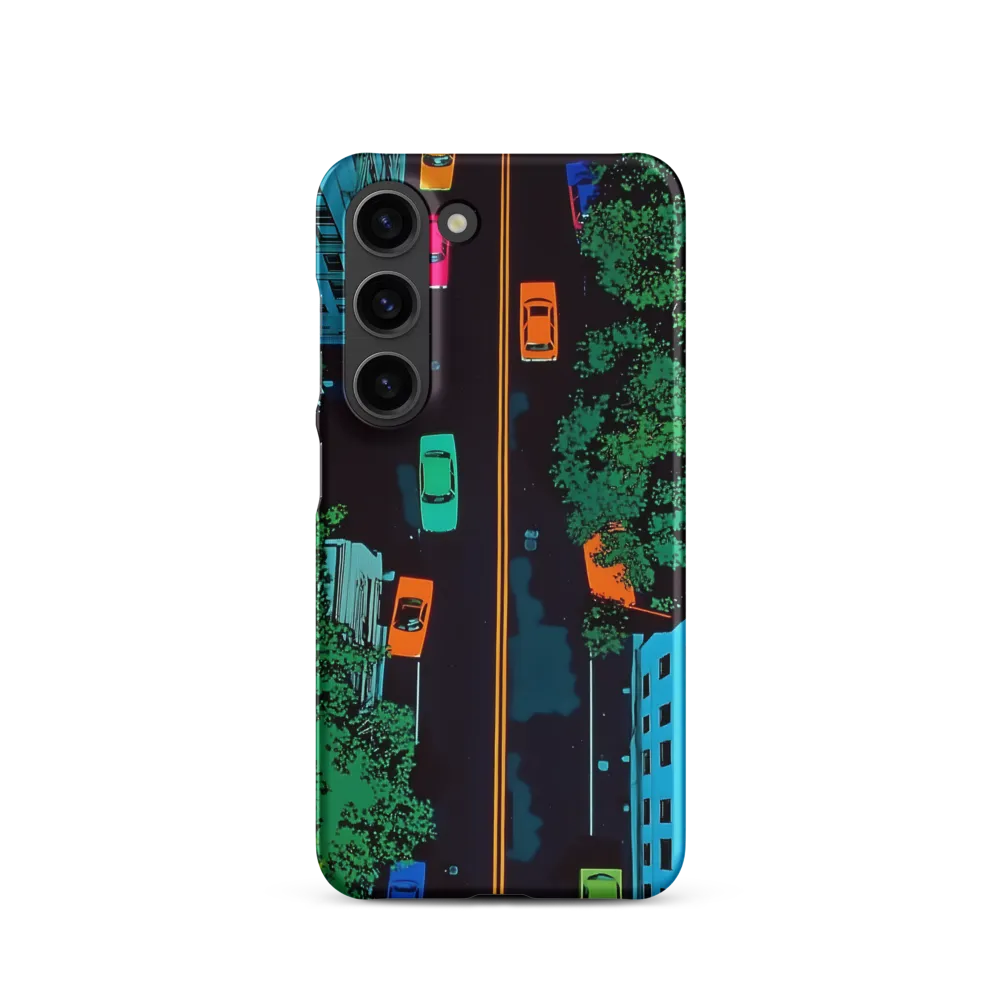 Urban Pulse: A Colorful Intersection