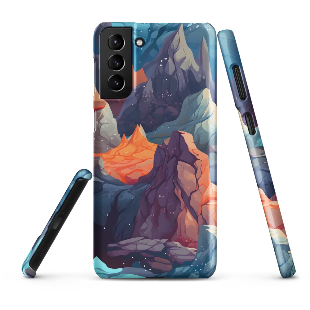 Mystical Peaks of Imagination | Phone Case |  S21 Plus | Snap Case | Matte