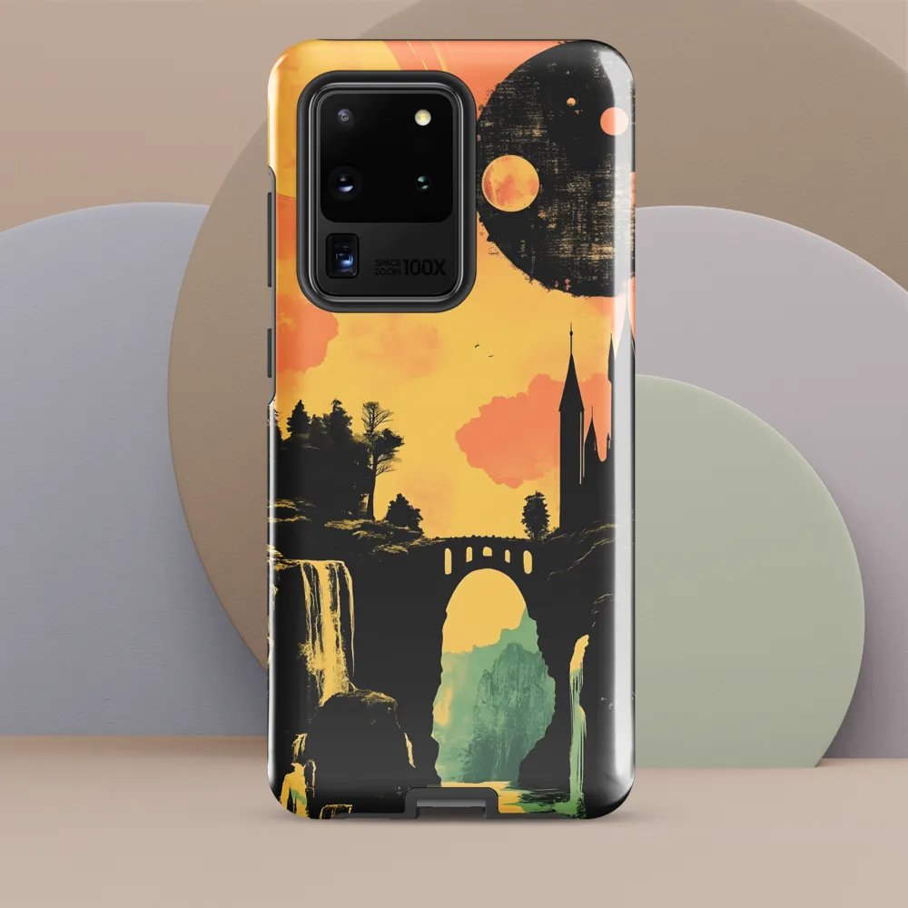 The Enchanted Bridge | Phone Case |  S20 Ultra | Tough Case | Glossy