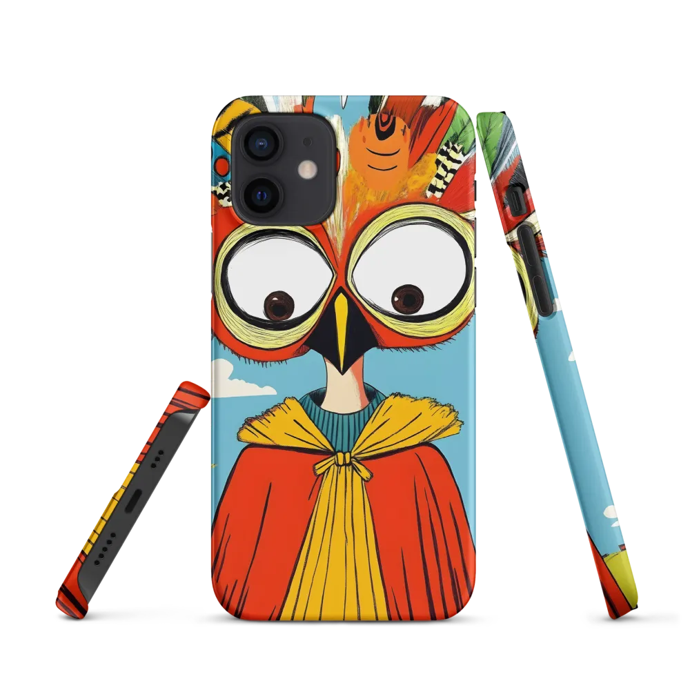 A Whimsical Encounter: The Owl-Human Fusion