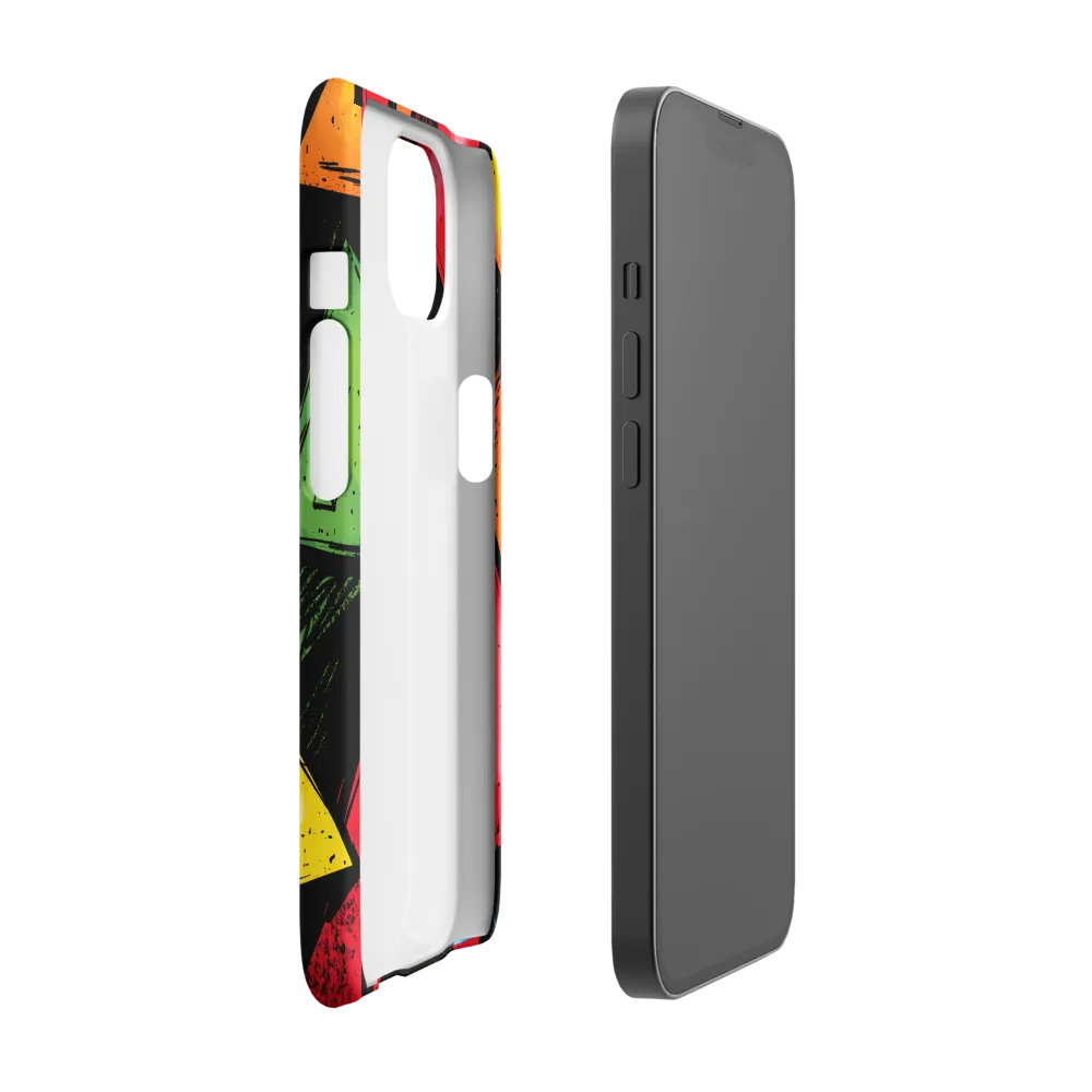 Vibrant Triangles in Abstract Harmony
