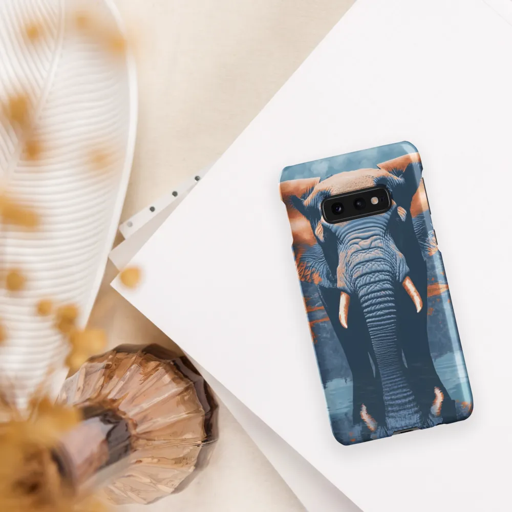 Majestic Reflection: The Elephant's Serenade