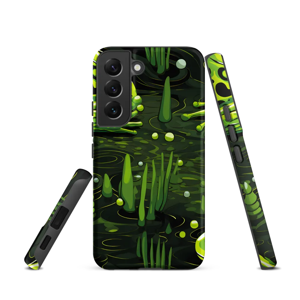 Green Harmony: Life Beneath the Surface