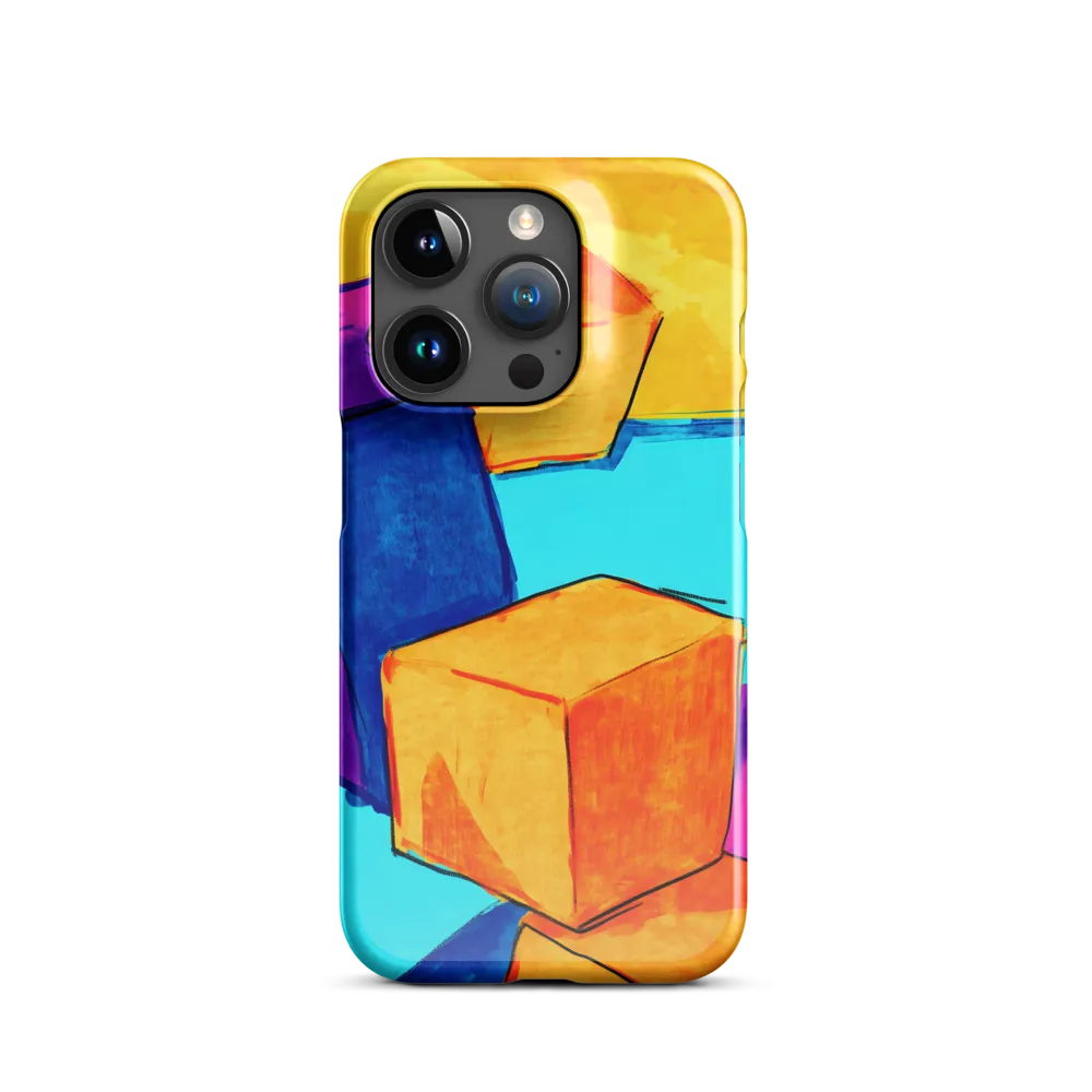 Playful Cubes in Vibrant Harmony