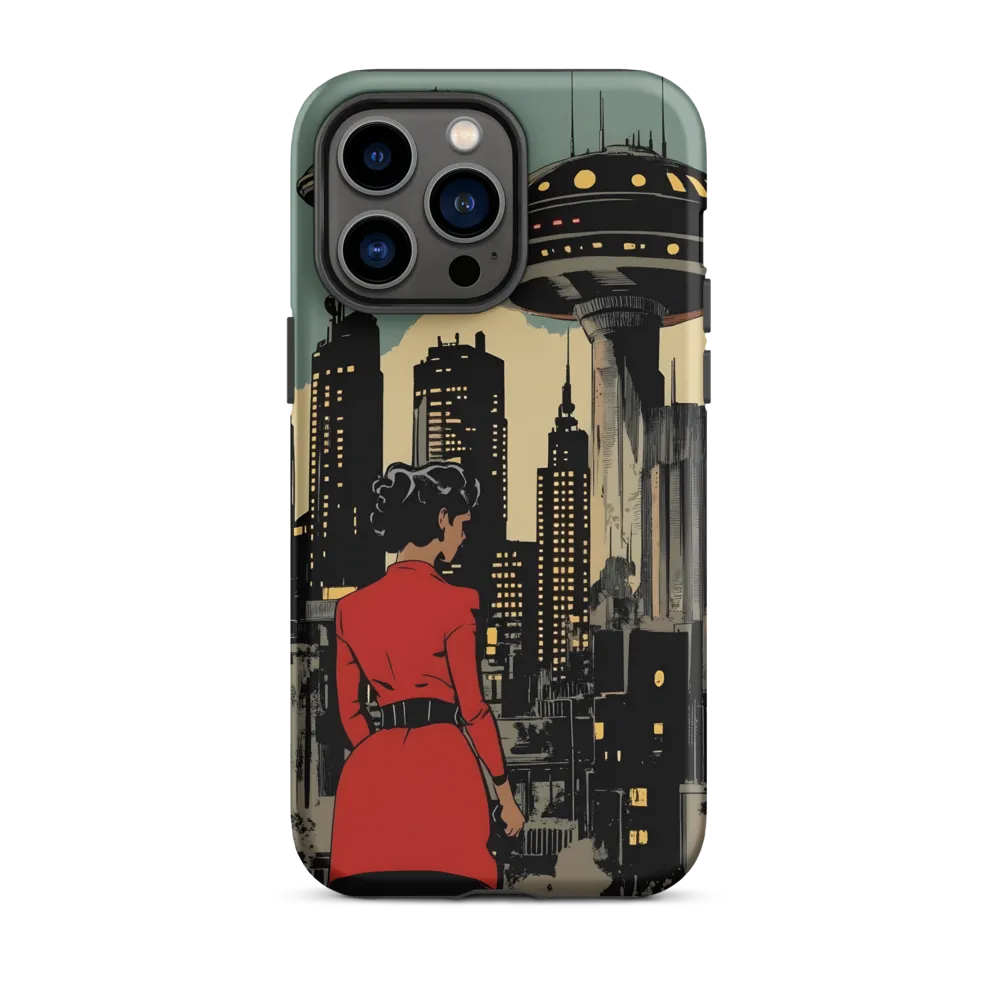 Envisioning Tomorrow: A Retro Futuristic Landscape