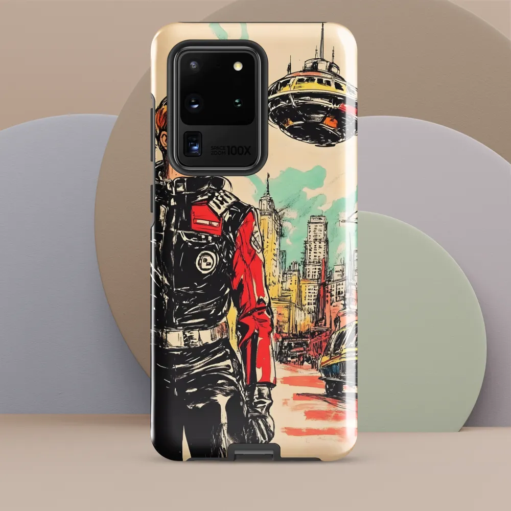 A Journey Beyond the City | Phone Case |  S20 Ultra | Tough Case | Glossy
