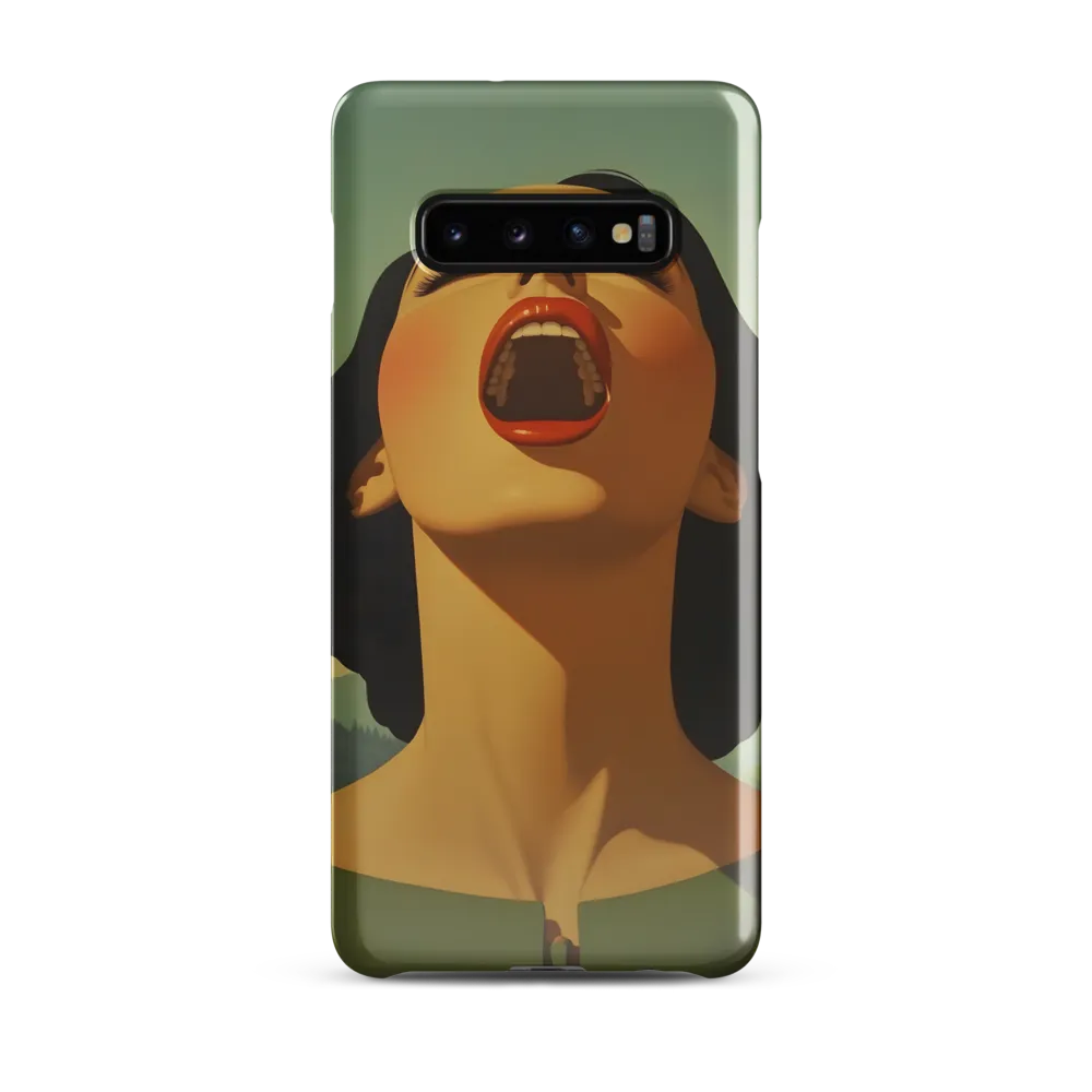 The Voice of Power | Phone Case |  S10 Plus | Snap Case | Glossy