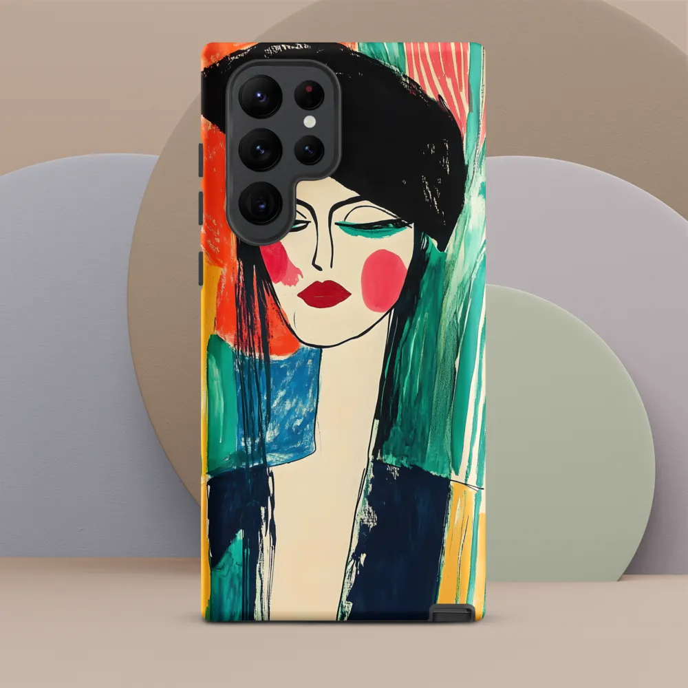 Portrait of Confidence | Phone Case |  S22 Ultra | Tough Case | Matte