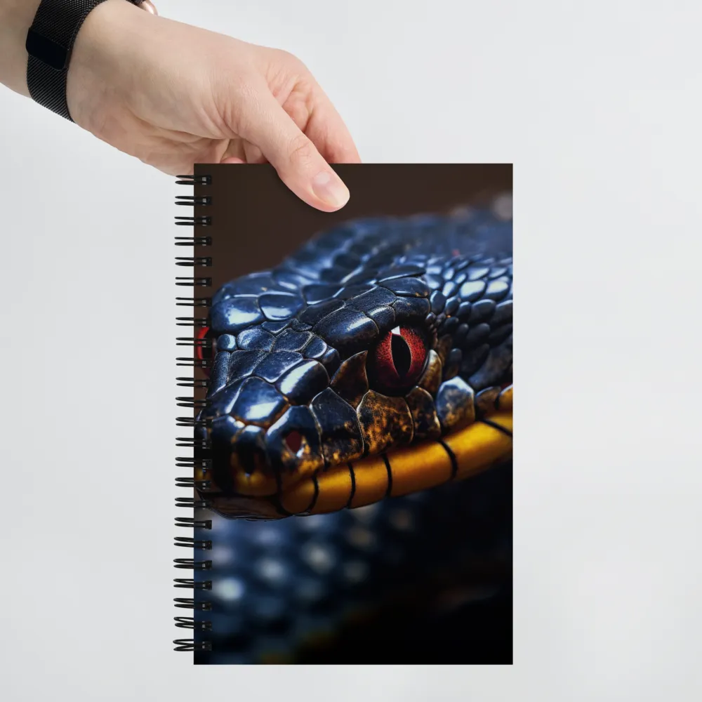 The Serpent's Gaze | Spiral Notebook