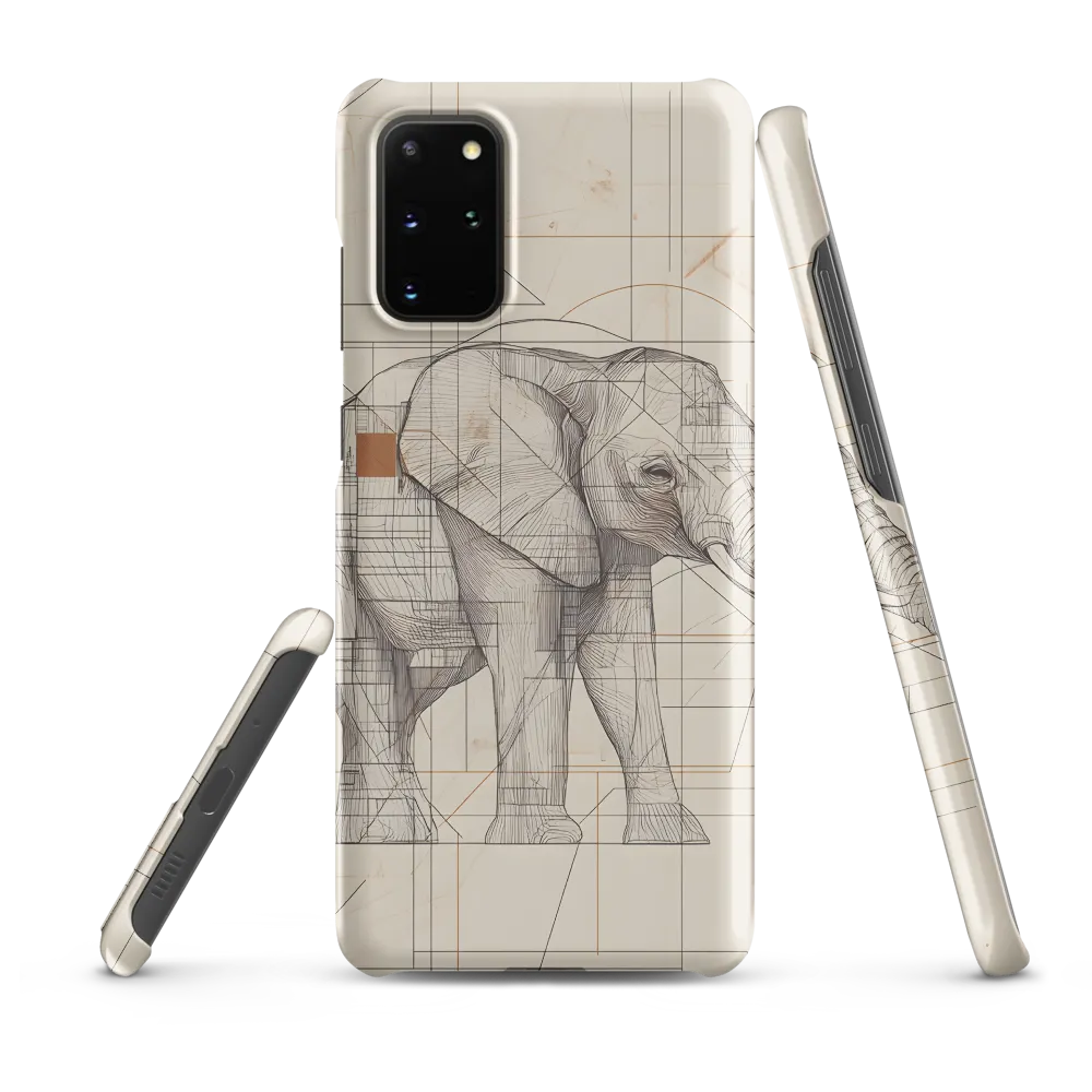 Geometric Elegance: The Steel Elephant