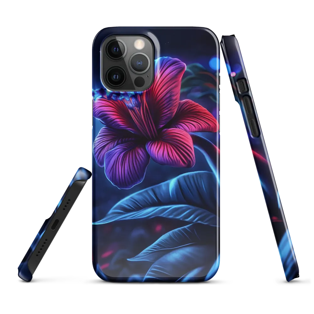 Illuminated Serenity: The Surreal Blossom
