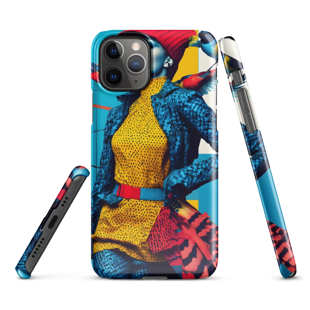 Vibrant Fusion of Nature and Fashion