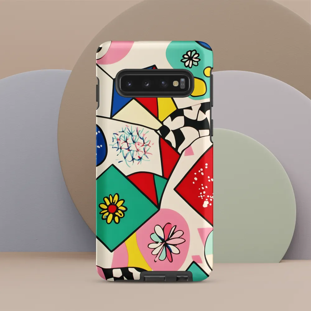 Joyful Geometry: A Playful Dance of Shapes and Colors